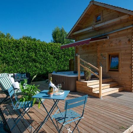 Chalet & Spa Sur La Cote Fleurie Auberville Exterior foto