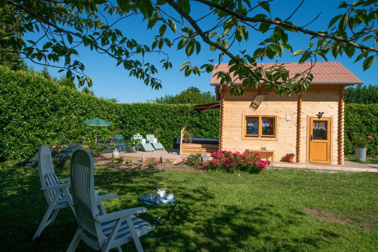 Chalet & Spa Sur La Cote Fleurie Auberville Exterior foto