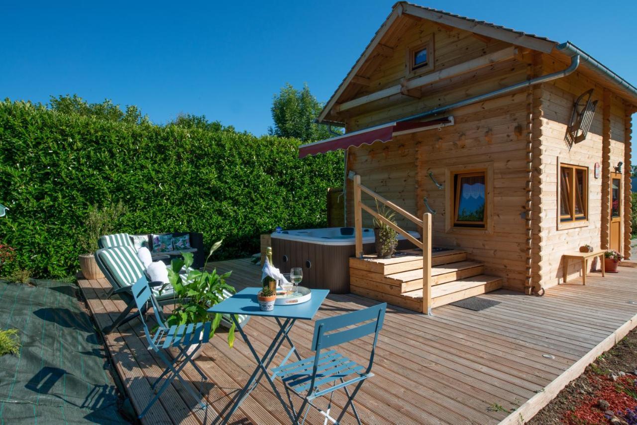 Chalet & Spa Sur La Cote Fleurie Auberville Exterior foto
