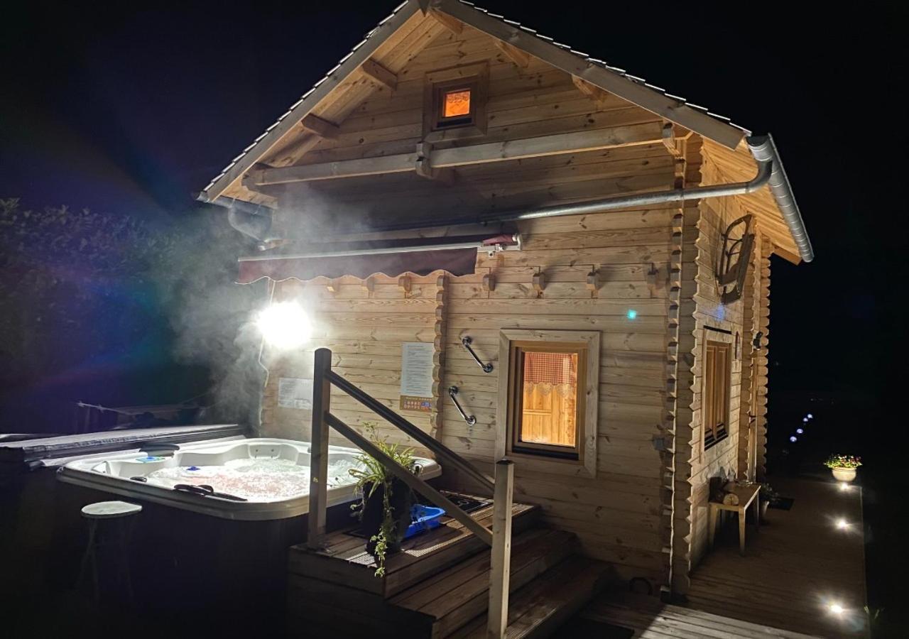 Chalet & Spa Sur La Cote Fleurie Auberville Exterior foto