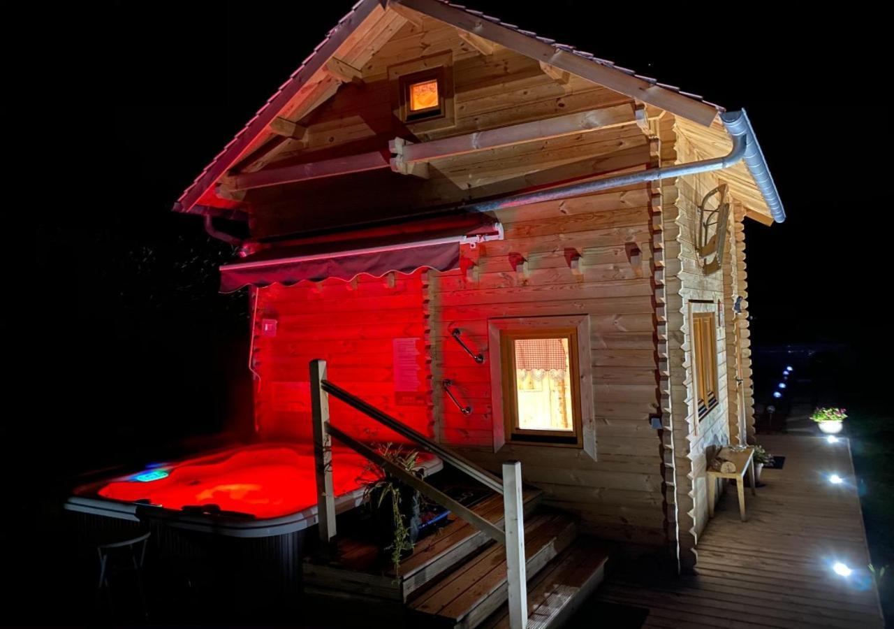 Chalet & Spa Sur La Cote Fleurie Auberville Exterior foto